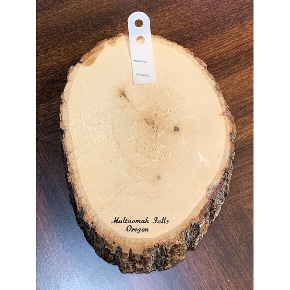 Wood Plaque Decor Happy Marriage Recipe Multnomah Falls Oregon Decoupage - Picture 2 of 10